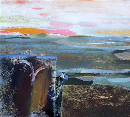 § Derek Hyatt (1931-) Dawn Colour, 10 x 11.5in.